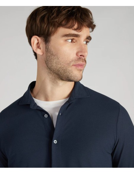 ZANONE camisa IceCotton azul