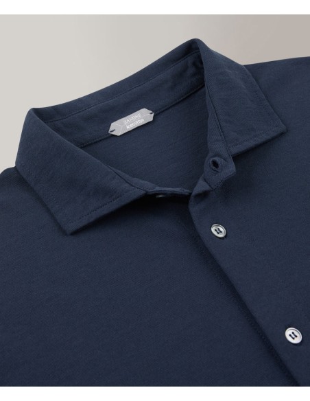 ZANONE camisa IceCotton azul
