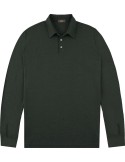 ZANONE polo manga larga IceCotton verde zanone