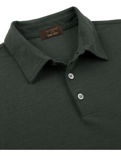 ZANONE polo manga larga IceCotton verde zanone 2