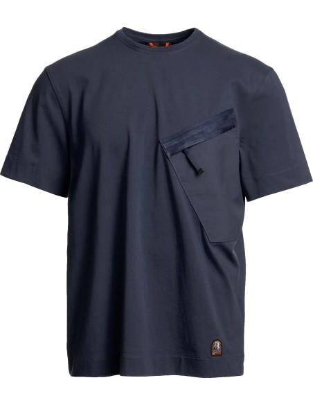 PARAJUMPERS Camiseta Baildon manga corta azul