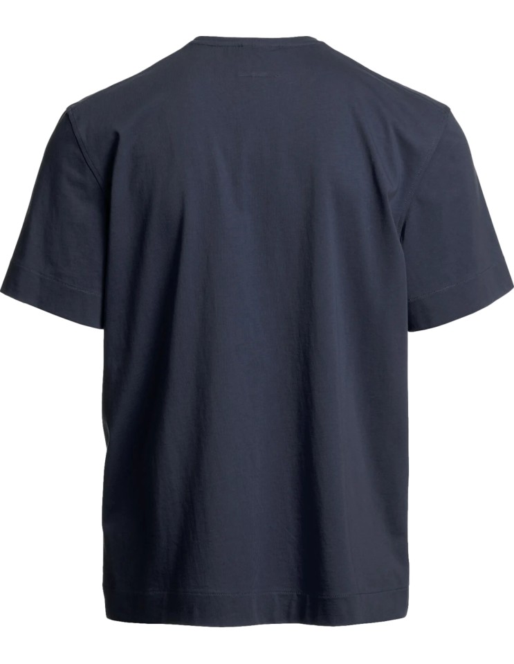 PARAJUMPERS Camiseta Baildon manga corta azul