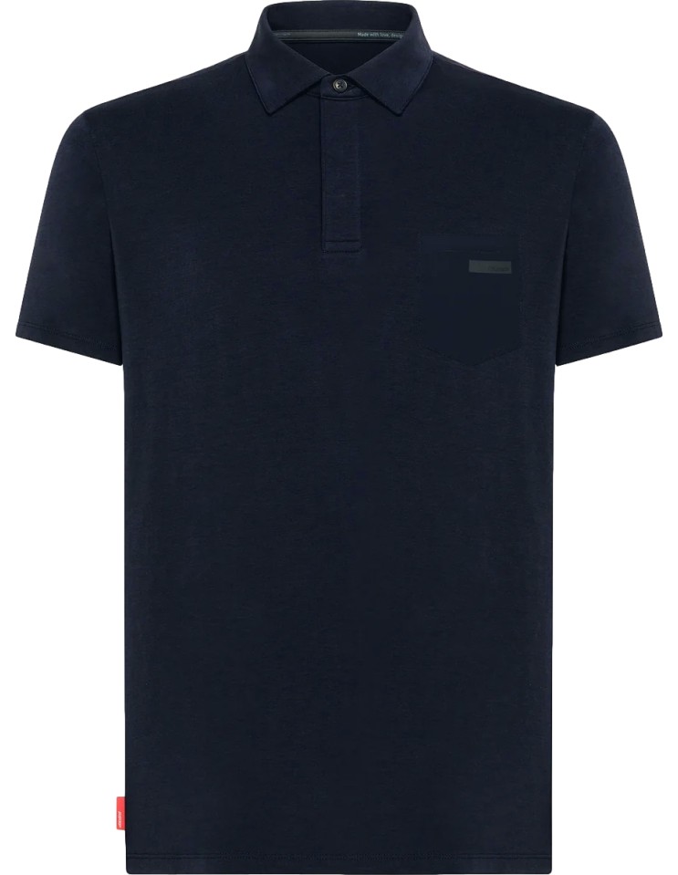 RRD polo revo azul marino de manga corta