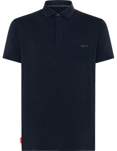 RRD polo revo azul marino de manga corta