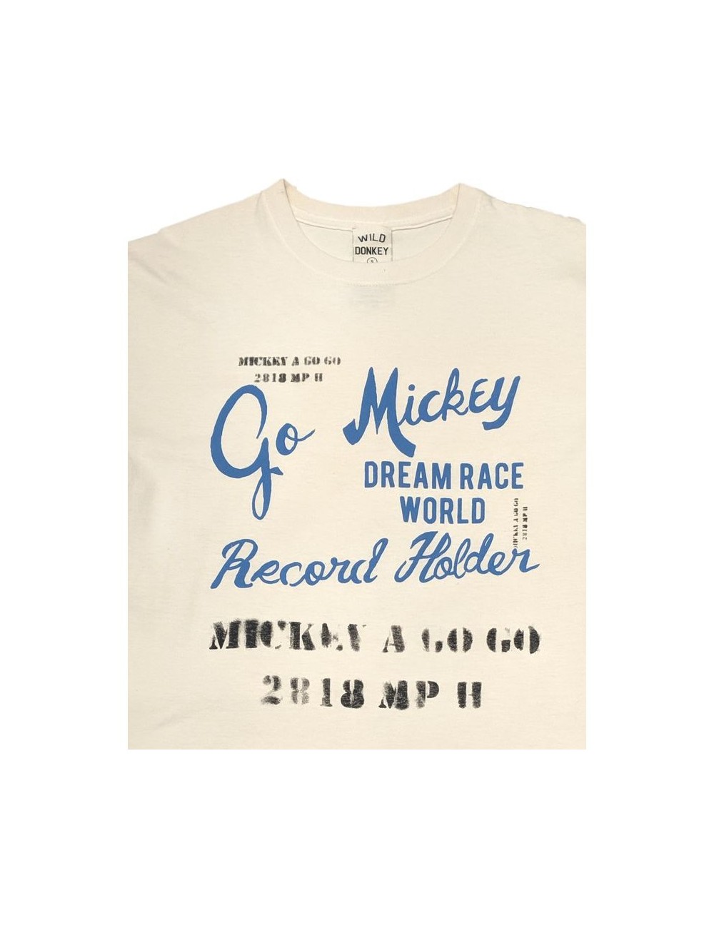 Wild Donkey camiseta hecha a mano modelo Go Mickey | Ego Madrid