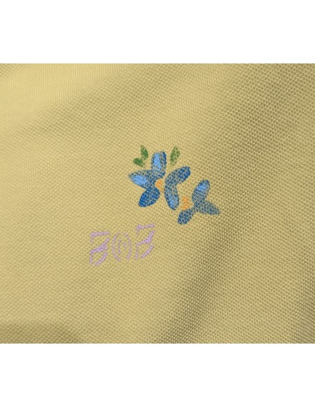 Polo manga corta verde kiwi pintado de Bob | tienda Ego Madrid