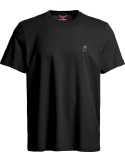 PARAJUMPERS Camiseta patch tee negro