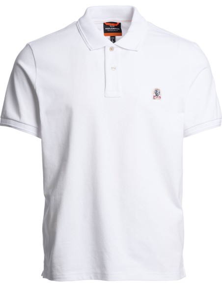 PARAJUMPERS Polo Wellington manga corta blanco