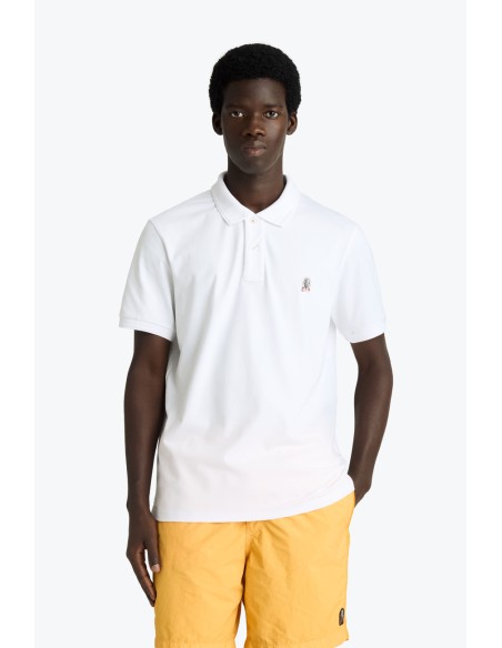 PARAJUMPERS Polo Wellington manga corta blanco