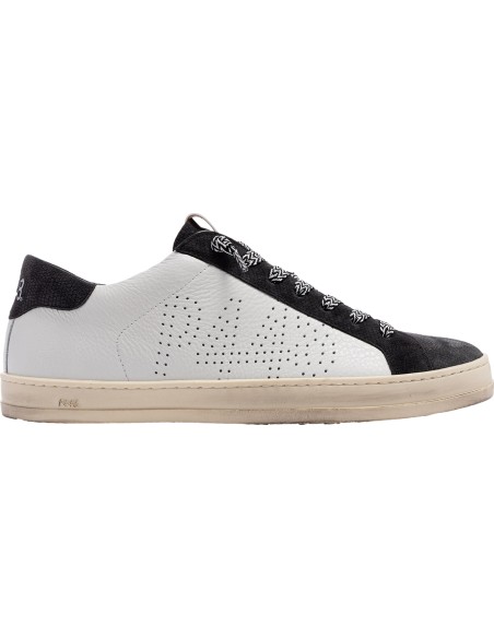 zapatilla P448 ANTRACITA BLANCO