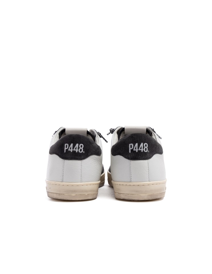 zapatilla P448 ANTRACITA BLANCO