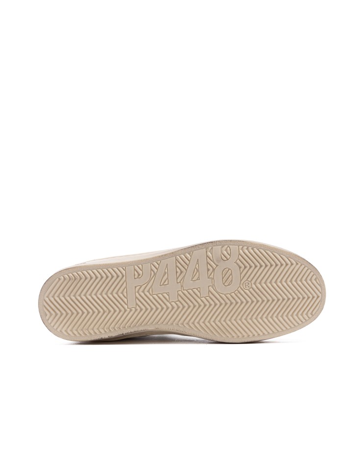 zapatilla P448 ANTRACITA BLANCO