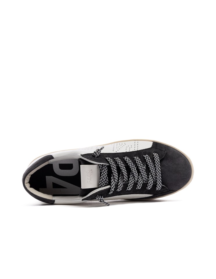 zapatilla P448 ANTRACITA BLANCO