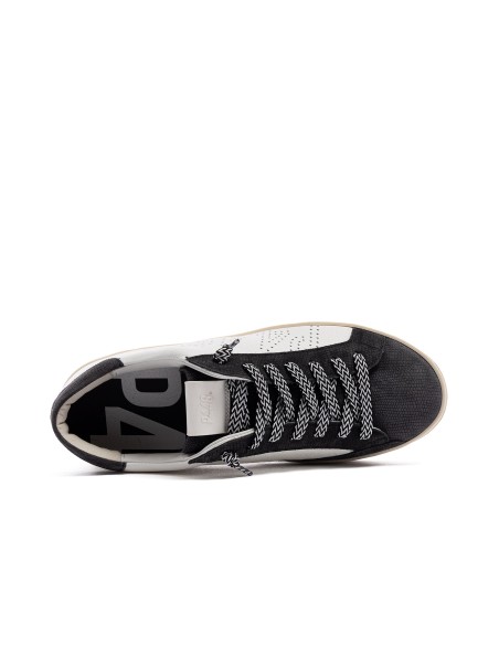 zapatilla P448 ANTRACITA BLANCO