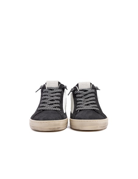 zapatilla P448 ANTRACITA BLANCO