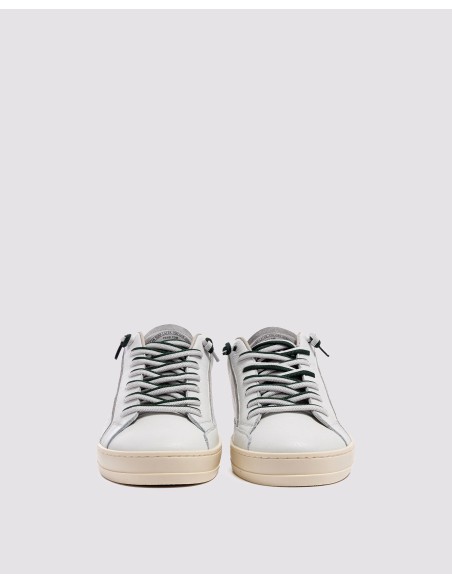 P448 Zapatilla John blanco y verde| Ego Madrid tienda P448 oficial