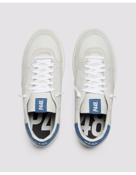 P448 zapatilla Vert blanco y azul