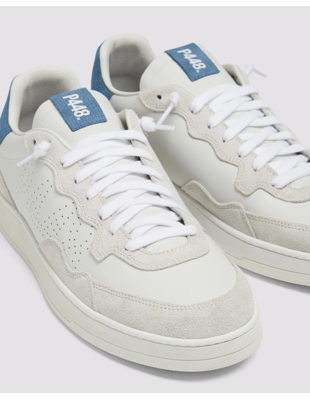 P448 zapatilla Vert blanco y azul