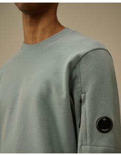 Ego Madrid C.P. Company sudadera diagonal raised cuello redondo silver blue 2
