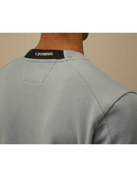 Ego Madrid C.P. Company sudadera diagonal raised cuello redondo silver blue