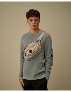 C.P. COMPANY riñonera Nylon B dove grey 2