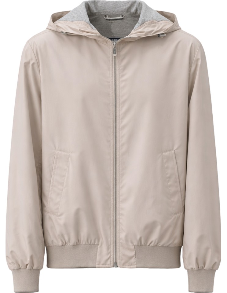 FEDELI Carmel Airstop con capucha color Beige