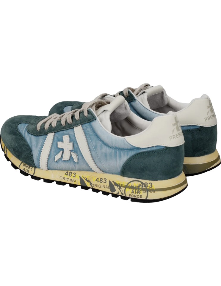 PREMIATA Lucy 8188 azul cielo y verde