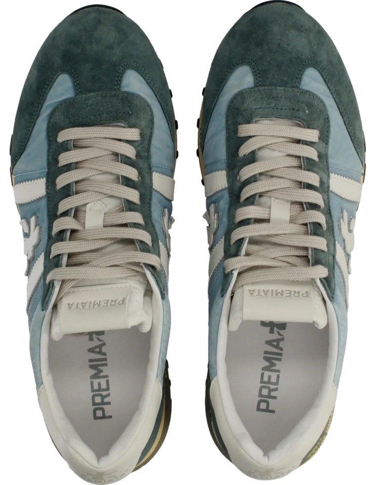 PREMIATA Lucy 8188 azul cielo y verde