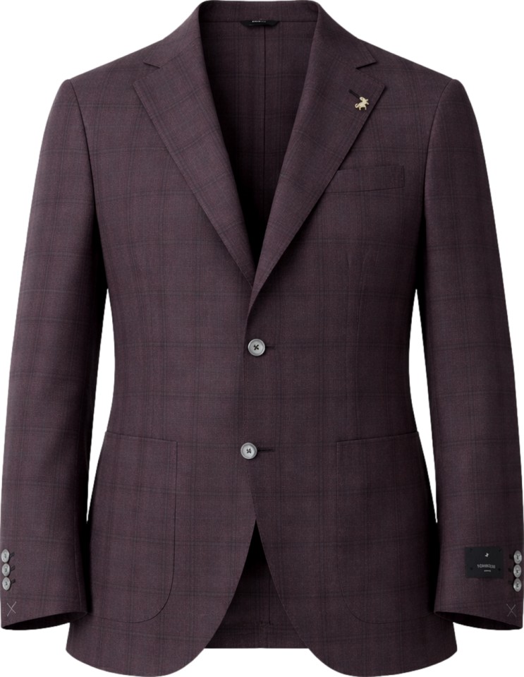 TOMBOLINI Americana Zero Gravity aubergine | Almirante Seis