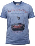 BOB Camiseta azul Boogie manga corta