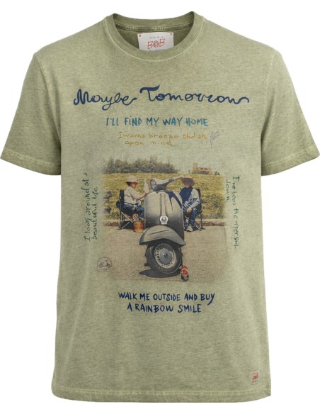 BOB Camiseta Maybe verde selva