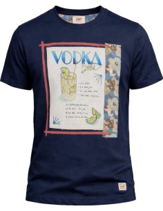 BOB Camiseta Vodka azul marino