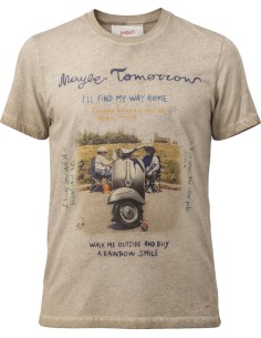 BOB Camiseta Maybe marrón