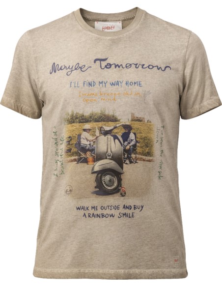 BOB Camiseta Maybe marrón
