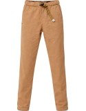 WHITE SAND Pantalón Greg en lino beige garbanzo