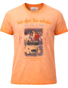 BOB Camiseta naranja 2cv manga corta