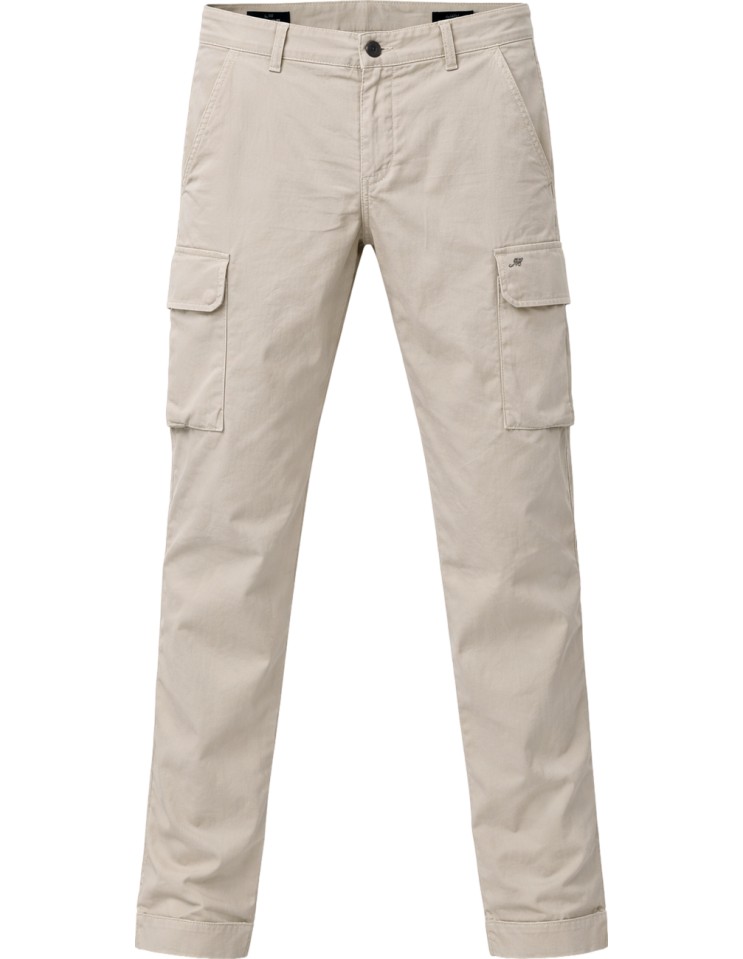 Mason's pantalón Chile raso stretch gris claro