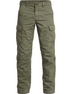 Ego Madrid | Mason's pantalón cargo raso stretch verde militar