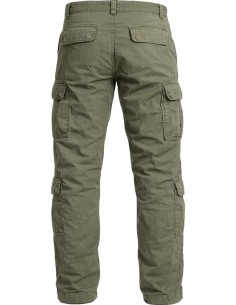 Ego Madrid | Mason's pantalón cargo raso stretch verde militar 2
