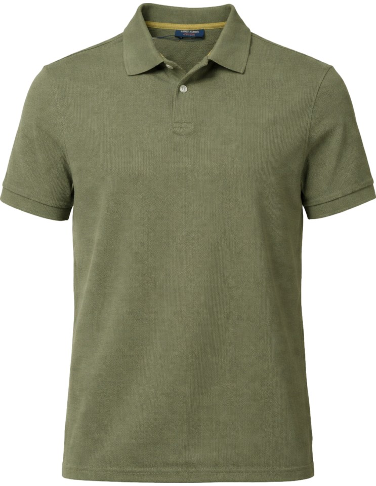 SAINT JAMES polo Rubén verde | Almirante Seis tienda oficial Madrid