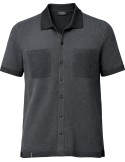 AROVESCIO Camisa punto spike gris