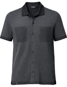 AROVESCIO Camisa punto spike gris