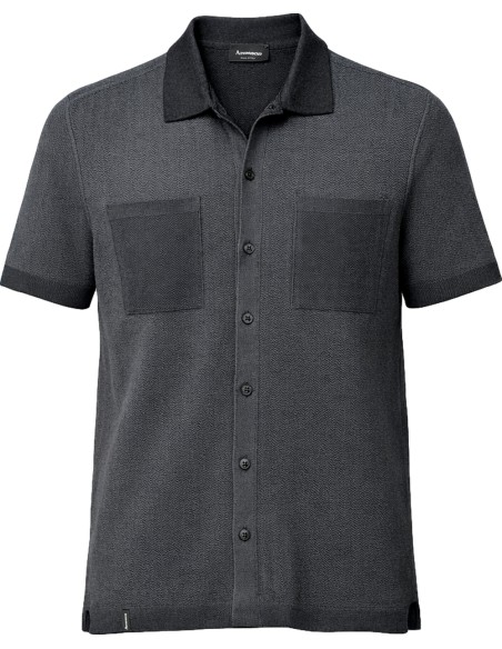 AROVESCIO Camisa punto spike gris