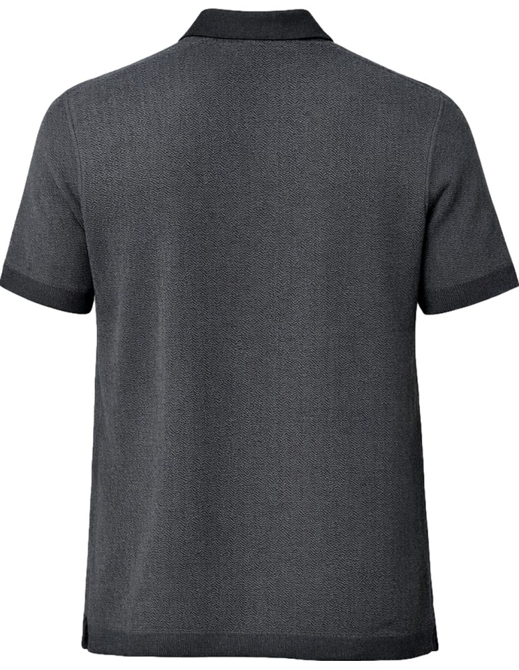 AROVESCIO Camisa punto spike gris