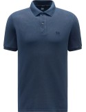C.P. Company polo piqué pigment dyed azul
