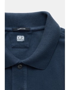 C.P. Company polo piquet pigment dyed azul 2