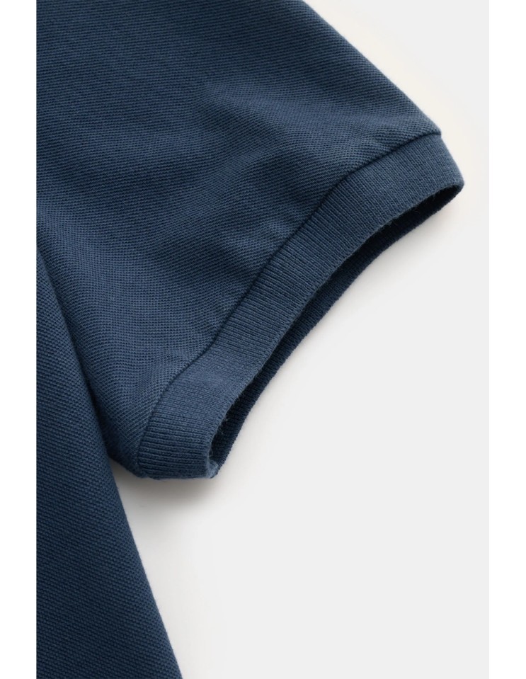 C.P. Company polo piquet pigment dyed azul