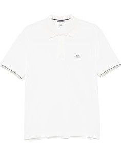 C.P. Company polo tacting blanco | Ego tienda oficial CP en Madrid