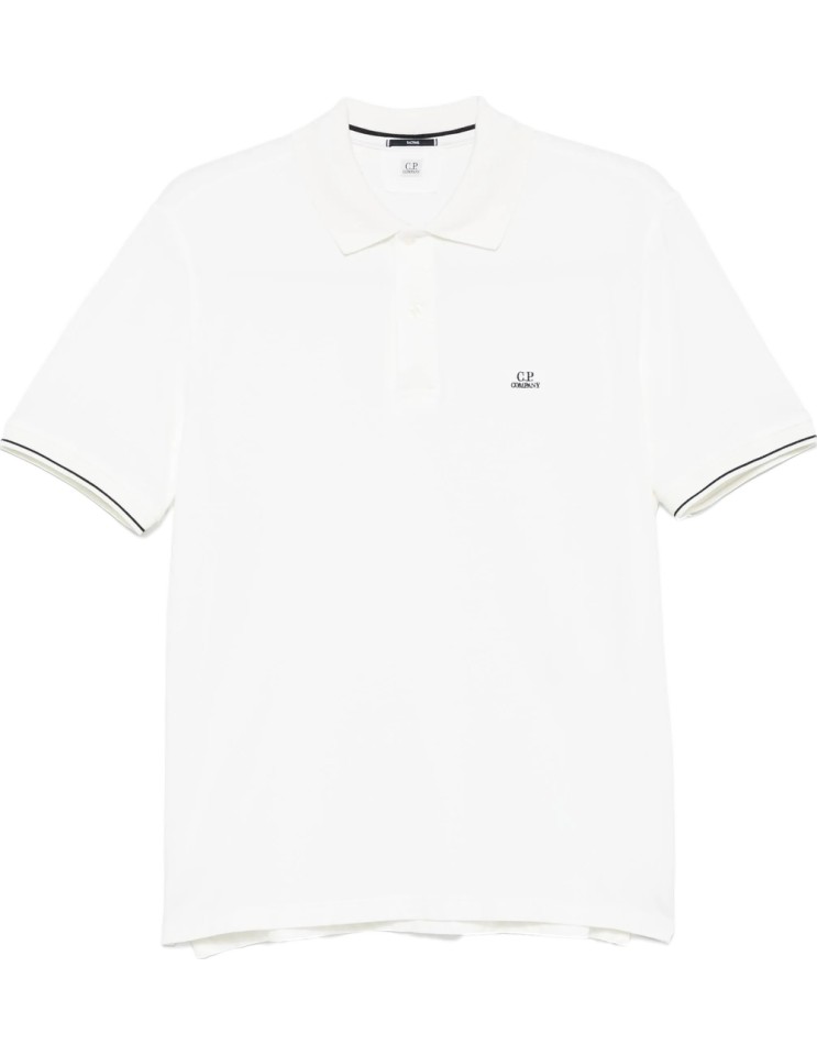 C.P. Company polo tacting blanco | Ego tienda oficial CP en Madrid