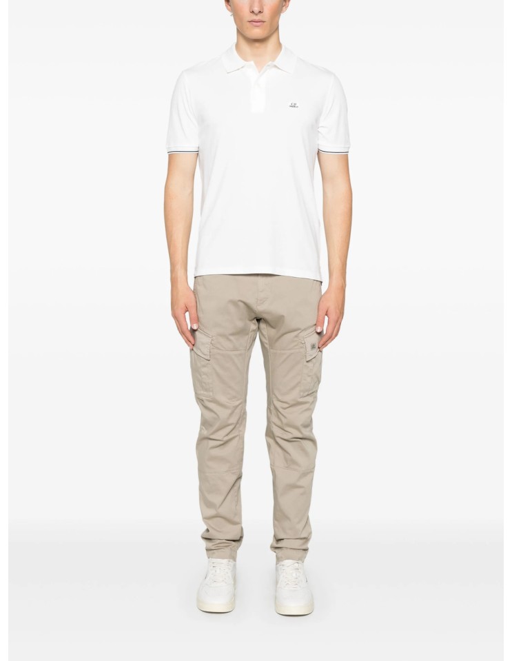 C.P. Company polo tacting blanco | Ego tienda oficial CP en Madrid